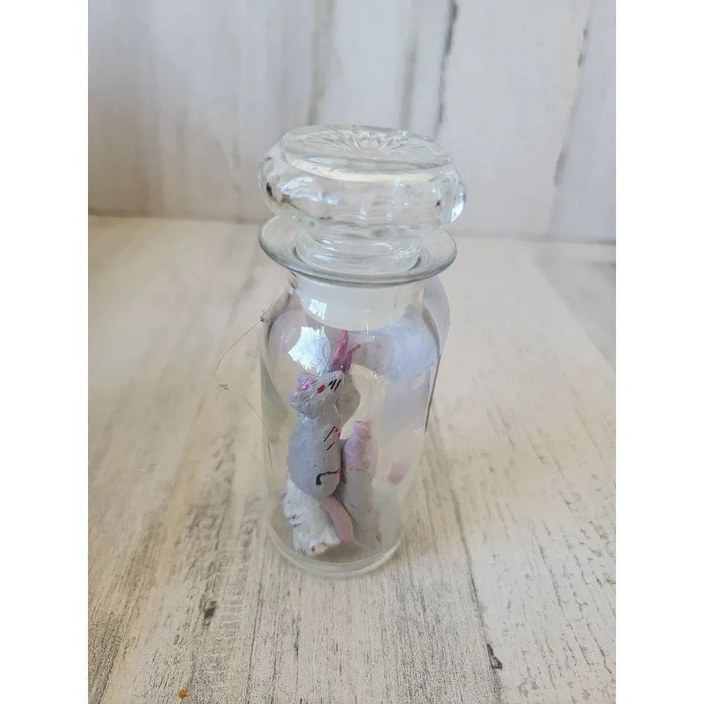 Witch potion ingredients pickled mice scary Halloween bottle prop‎ decor